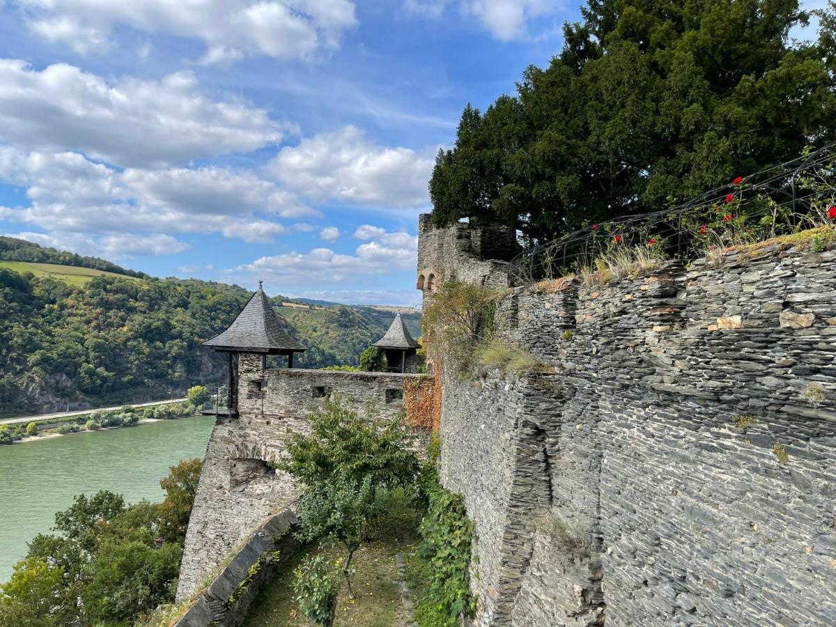 Burg Gutenfels カウプ エクステリア 写真
